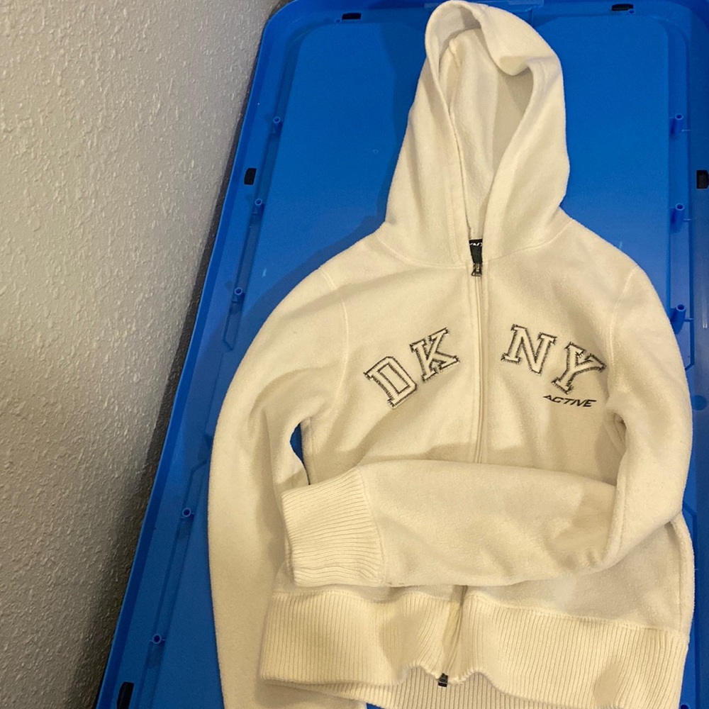 DKNY Active Size M Teen fleece hoodie